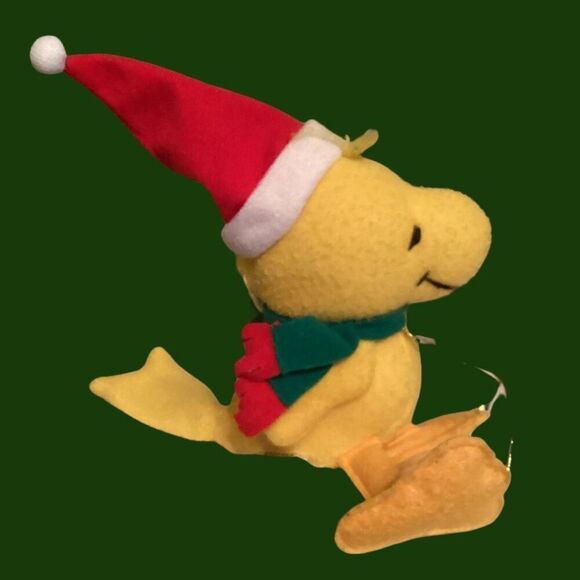 Peanuts Vintage Whitman's Woodstock as Santa Plush 5” - Picture 2 of 4